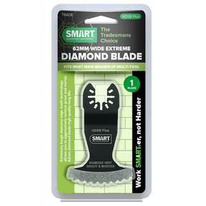 62mm SMART Extreme Diamond Segment Grout/Mortar Raking Multitool Blade HDSBPLUS - Pack of 1